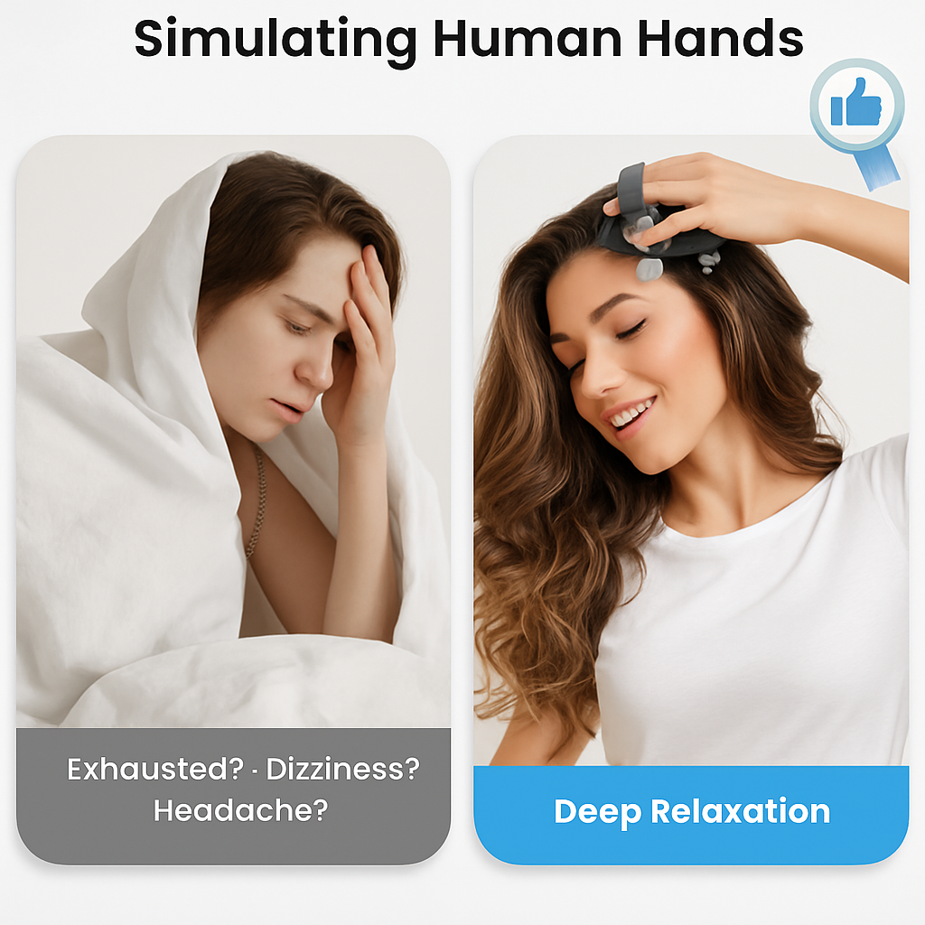 Arboleaf Rechargeable Scalp Massager for Stress Relief