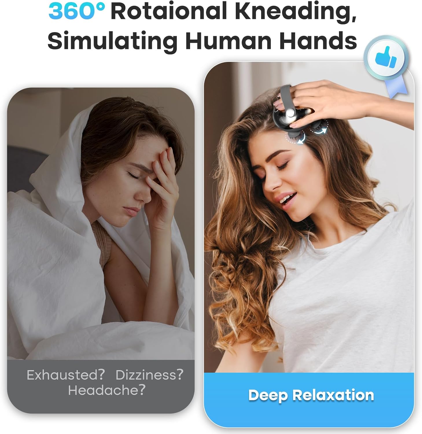 Arboleaf Rechargeable Scalp Massager for Stress Relief